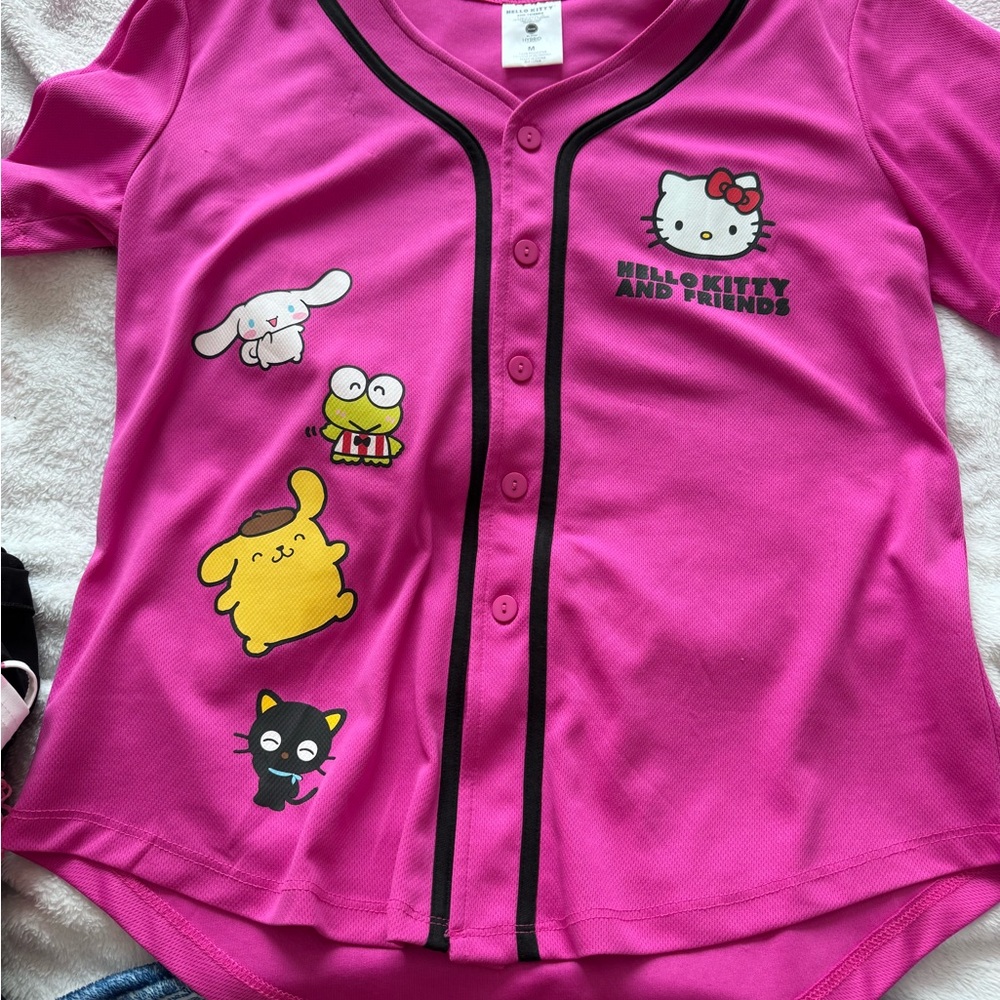 Hello Kitty Pink Jersey Top